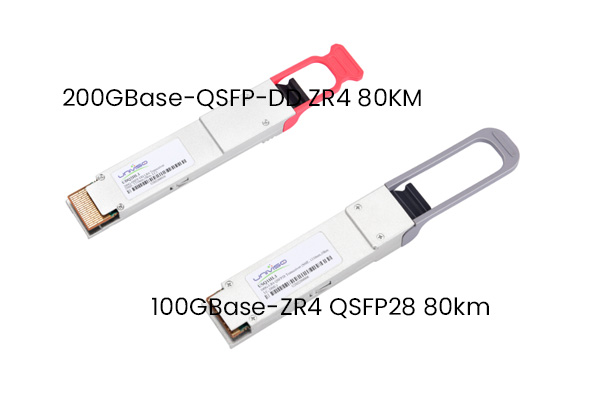 QSFP28 100G 80KM , QSFP28 200G 80KM,  QSFP28 100G 80KM transceivers , QSFP28 200G 80KM  transceivers