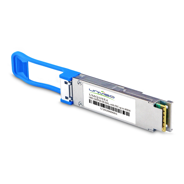 100G QSFP28 ER EML FEC 40KM 1310nm LC SMF