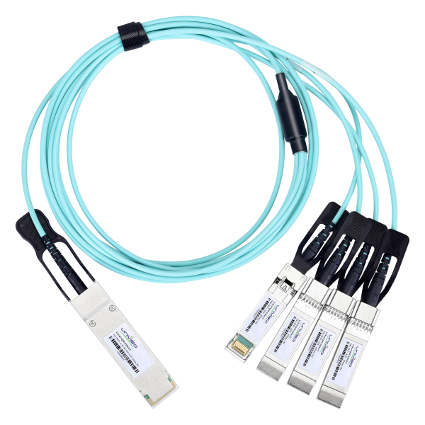 AOC 40G QSFP+ to 4X10G SFP+ 850nm 5M Active Optical Cable