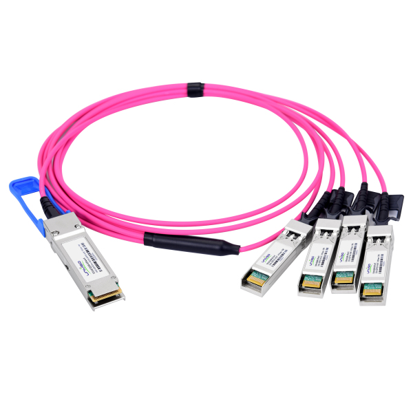 AOC 100G QSFP28 to 4X25G SFP28 850nm 5M Active Optical Cable