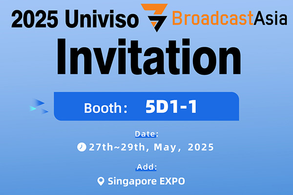 UNIVISO Innovating Optical Frontiers for Global Broadcasters  